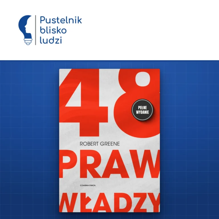Okładka książki 48 praw władzy. Pełne wydanie, Robert Greene, Wydawnictwo Czarna Owca